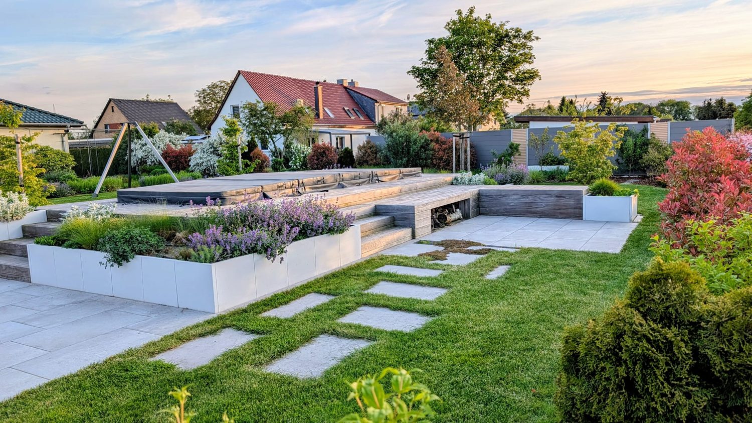 Chill- & Spa-Garten in Halle